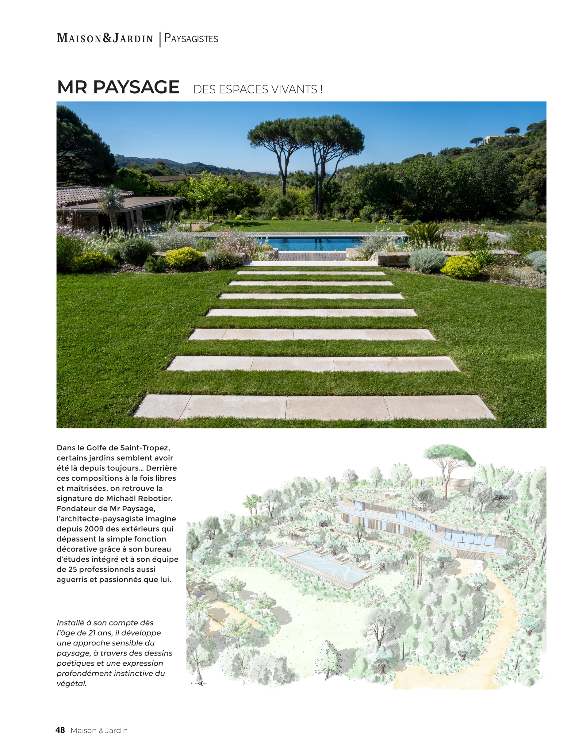 Maison et jardin