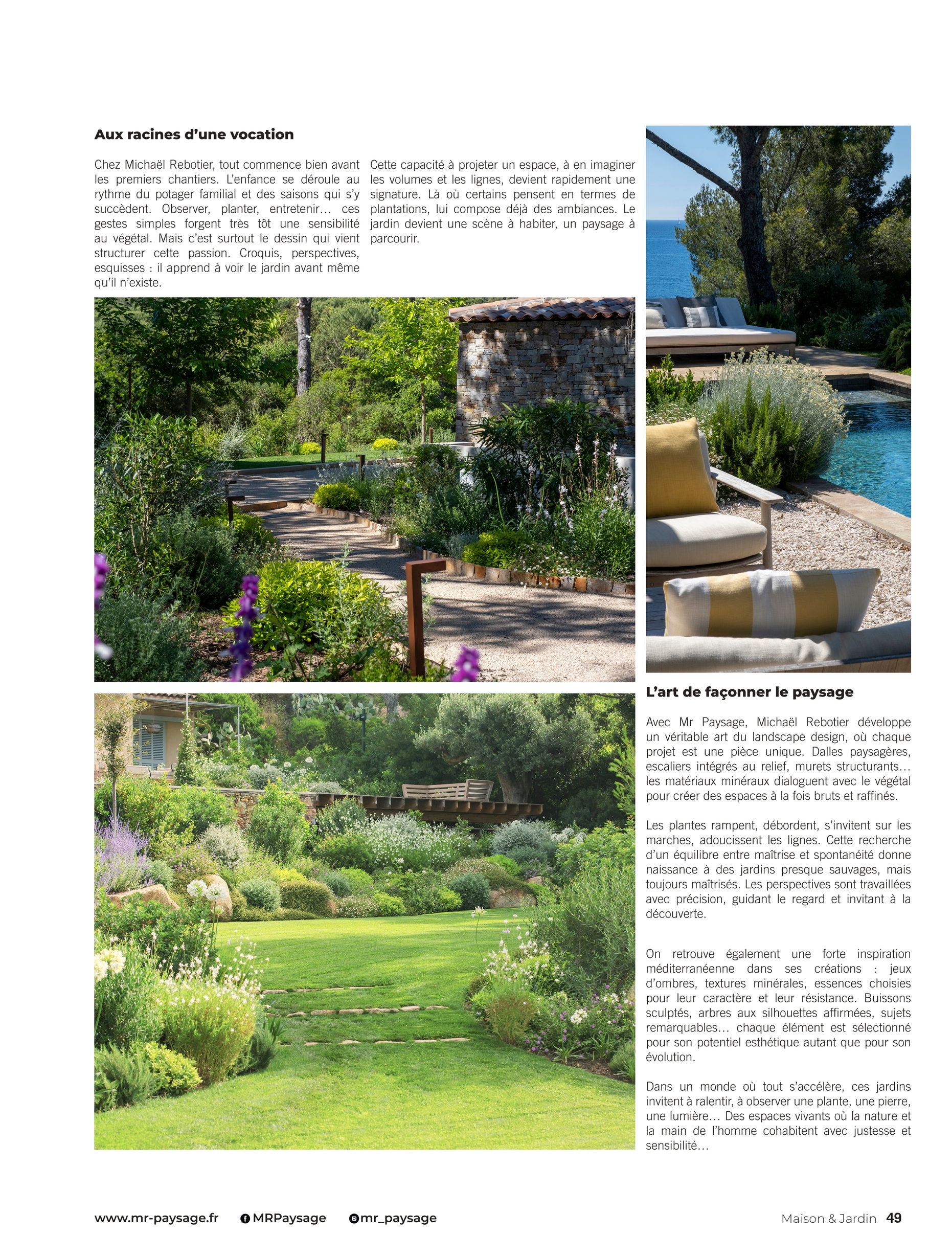 Maison et jardin
